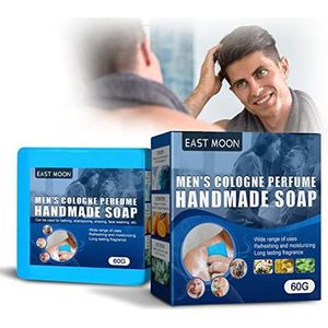 Keulen handgemaakte zeep voor heren - Natural Excellent Deodorant Bar Soap voor mannen - Natuurlijke mannen zeep wassen gezicht bad, bad lichaam zeep cadeausets voor mannen, handgemaakte Leryveo