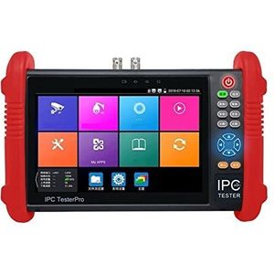 CCTV-tester 7 inch CCTV-tester, 4K-videobewakingstester, beveiligingsvideomonitor met touchscreen, POE-uitgang, WiFi-test