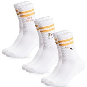 Occulto Sportsokken 'Rio'  beige / geel / wit