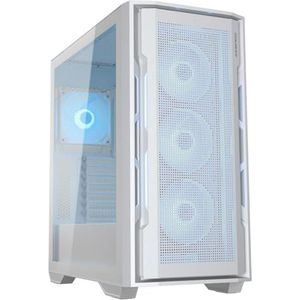 Cougar - Uniface RGB - PC-behuizing - Wit - Mid Tower - 4 x 120mm ARGB Fans