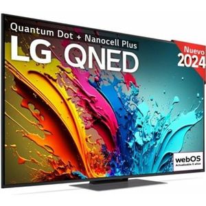 QNED LG 55QNED87 TV 139 cm 4K UHD Smart TV 2024 zwart en grijs