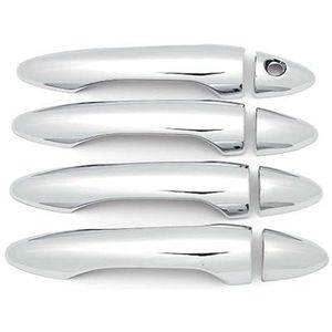 Handgreep aan de achterzijde Autodeurgrepen Voor De Buitenkant Van De Voor Kia Rio 2012-2017, ABS Sierlijst, Beschermhoes, Stylingaccessoire, 1 Gat