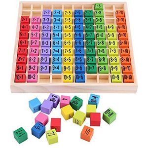 Educatief speelgoed voor kinderen Houten puzzel speelgoed, Math puzzelbord voor kinderen, kleurenpuzzel Hout educatief wiskundig speelgoed, Preschool puzzelbord voor peuters voor onderwijs