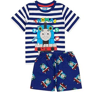 Thomas & Friends Pyjamas Boys Treinen T-shirt met lange of korte bodems 4-5 jaar