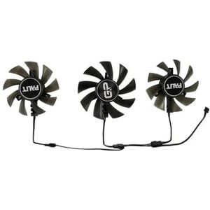 3 stuks/set, GPU-koeler, grafische kaartventilator, TH9215S2H-PAA01 TH8015S2H-PCC02, Palit RTX 2070 SUPER GP OC PREMIUM, RTX2080