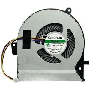 CPU-ventilator voor GL502VM FX60V ZX60V FX60VM S5VM VT Cooler 10 mm dun (10 mm THIN CPU)