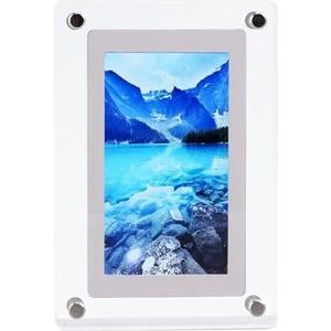 Acryl Digitaal Fotolijstje 5 Inch IPS Scherm 1200mAh IPS Scherm 4GB Geheugen Volume Knop Luidspreker Eenvoudig delen