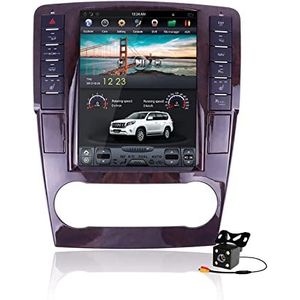 Android 15 Auto Stereo Radio voor M-ercedes Benz GL ML W164 X164 2005-2011 GPS Navigatie 10.4in Touchscreen MP5 Multimedia Player Video Ontvanger met WiFi 4G DSP Carplay,Bruin,8core 4+64