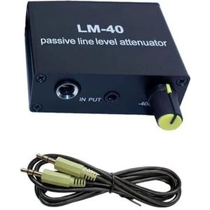 Gissroys Passieve Demper Lijn Output Zeer Lage Niveaus Converter 3.5mm/6.5mm Uitgangssignalen Geluidskaart Microfoon Mic Poort