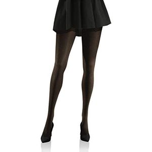 Sesto Senso Dames Pantys 50 Den Mélange Half mat Microvezel Ondoorzichtig 3 Zwart