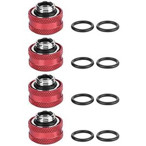 YGKN-C16MM Waterkoeling Knelkoppeling voor 16 mm buitendiameter stijve buis (inclusief kunststof metalen materiaalbuizen)(verkoop 4 rode)