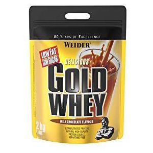 Weider, Gold Whey Proteïne, chocolade, 1 stuks (1 x 2 kg)