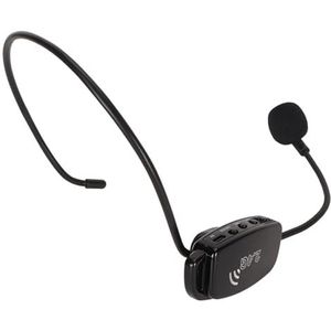 Draadloze Microfoon-headset, 2.4G Draadloze Headset-microfoon Ruisonderdrukking, Draadloze Microfoon-headset en Draagbare Stemversterker Stabiele UHF-microfoon voor