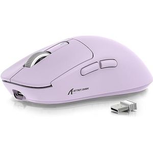 ATTACK SHARK X3 49g SUPERLIGHT-muis, PixArt PAW3395-gamingsensor, BT/2.4G draadloze/bedrade gamingmuis, 26000 DPI, 200 uur batterij, kantoormuizen voor Win11/Xbox/PS/Mac