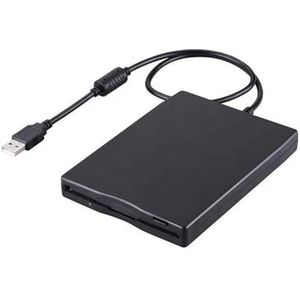 USB Floppy Disk Reader Drive 3.5 Externe draagbare 1,44 MB FDD Diskette for Windows 7, 8, 2000, XP, Vista, PC, Laptop, Desktop