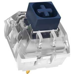 MQXFCZUX Doos Navy Toetsenbord Schakelaar Mechanische Toetsenbord Zware Handfeel Diy Game Toetsenbord Schakelaars Clicky (