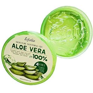 Esfolio - Moisture Soothing Gel Aloë Vera 100% Purity, hydraterende gel van aloë vera 100%, 300 ml x 2 stuks