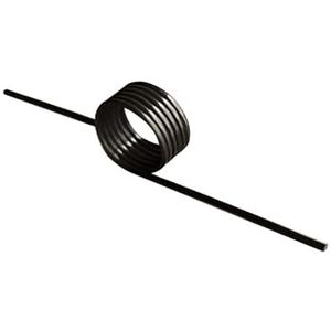 Torsieveren, Draaddiameter 0,6 mm V-vormig, Aantal windingen 2/4/6, 45/90/180/240° Inclusief hoektorsieveren, 0,6×3×6 windingen×180°(0.6x3x6turnsx45°)