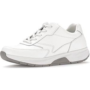 Gabor Low-Top sneakers voor dames, lage schoenen voor dames, Wit 50, 35 EU