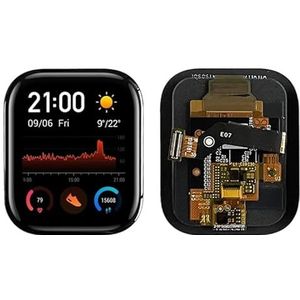 Smartwatch vervangende onderdelen LCD -scherm en digitizer volledige montage voor Huami Amazfit GTS A1913 A1914 Smartwatch vervangende onderdelen