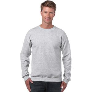 GILDAN DryBlend Sweatshirt met ronde hals voor volwassenen, Grijs (Ash), XL