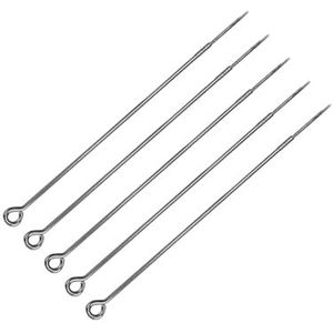 Supvox 50 stuks 1RL steriele tattoonaalden voor eenmalig gebruik, ronde liner Secant Tattoo naalden