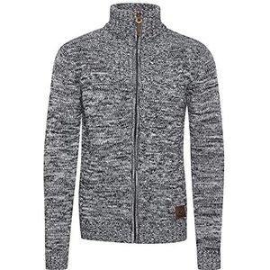 !Solid Gebreid vest 'Pomeroy'  blauw / bruin / wit