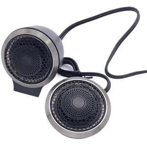 2PCS Zijdefilm Bal Tweeter 300W Hoogvermogen HIFI Audio Hoorn Pass Tweeter Paar Set Auto Audio Marine Auto Hoorn Set