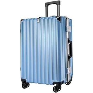 Trolleykoffer Reiskoffer Bagage Handbagage Koffers Met Harde Schaal En Grote Capaciteit Koffer Op Wielen Lichtgewicht Koffer (Color : E, Size : 26in)