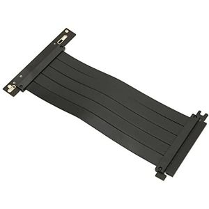 PCIE Verlengkabel, 128Gbps Flexibele Plug and Play PCIE 4.0 X16 Riser Kabel High Speed ​​voor Computer (40 cm)