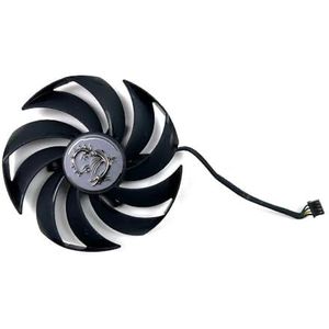 Koelventilator 95mm 4-pins PLD10010B12HH PLD10010S12HH GPU-ventilator voor MSI voor GeForce RTX 3070 3080 3090 3070Ti SUPRIM X-videokaart(1pcs)