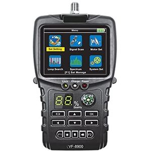 Satellietzoeker, digitale satellietsignaalzoeker, VF-8900 Satellietzoeker Meter DVB-S2 WS-6933 WS-5150 6916 6906 V8 Zoeker Set Top Box voor het aanpassen van satelliet-tv-dis