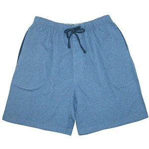 Hanes Men's Big and Tall Knit Sleep Shorts, 3X, Blue