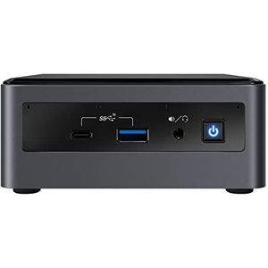 Intel NUC NUC10i7FNHN UCFF Zwart i7-10710U 1,1 GHz