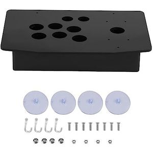 Lazmin Joystick Acryl Paneel, Black DIY Acryl Panel en Inclined Cases vervangende Set voor Game