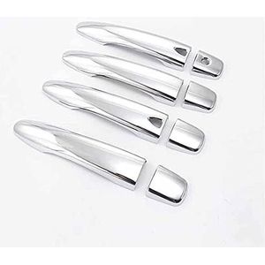 Autodeurgrepen Stuks Handschoenen Voor Buitendeurgreep Met Sleutelgat Voor Nissan J11 2014-2020, Krasbescherming Van Lak Van De Autodeurgreep Auto-exterieurdecoratie