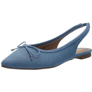 Esprit Petria Ballet Flat, Blue Denim, maat 41 EU, Blauwe Denim, 7 UK