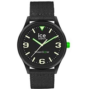 Ice-Watch - ICE ocean Black - Zwart herenhorloge met Tide ocean armband - 019647 (Medium)