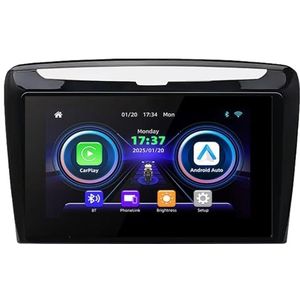 Autoradio Android CarNavi 9 inch voor Dodge Journey 2010 met GPS Navigatie Bluetooth achteruitrijcamera (A1300 4 Core Wifi 2G + 32G)