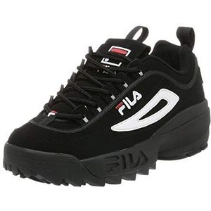 Fila - Disruptor II - Sneaker - Zwart/Wit/Vin Rood