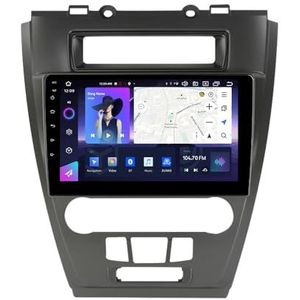 Android 14 Autoradio Stereo voor F-ord Mondeo/Fusion(2009-2012)9 Inch Touchcreen Multimedia Speler met Draadloze Carplay Android Auto 2 Din GPS Navigatie FM RDS Bluetooth 5G-WiFi SWC DSP,M100s