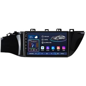 Android 14 9 inch touchscreen autoradio 2 Din voor Kia Rio 2016-2019 met CarPlay & Android stuurwiel besturing auto navigatie GPS AHD Backup Camera Bluetooth (B, YS10 (2+32G))
