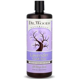 Dr. Woods Shea Vision Soothing Lavender Castile Soap 32 oz