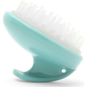 Hoofdhuid massage borstel shampoo borstel silicone hoofdhuid massage silicone shampoo haarborstel reinigt haarwortels, peeling en roos bevorderen de haargroei transparant