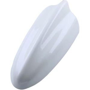 Audio- & videoantennes voor auto Super Shark Fin Antenne Universele Antenne FM/AM Auto Styling Geschikt Voor Fiat Bravo Panda Stilo Croma Auto-antenne(Pearl White)