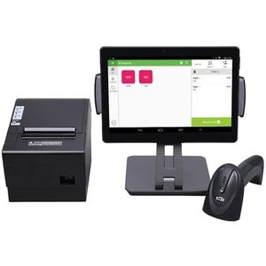 Kassa - 10 Inch Systeem Tablet - POS Kassa - Met 80mm Printer - Bluetooth Scanner