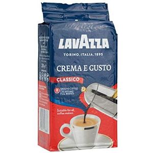 20x Lavazza Crema E Gusto Classico koffie 250g gemalen