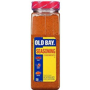 Old Bay Seasoning - Garnalen en Krab Kruidenmix - Kruidenmix voor zeevruchten, vlees en gevogelte - cateringgrootte, 680g container