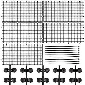 25 stuks aquarium verdeler aquarium rooster verdeler, aquarium filter roosters lade ei krat aquarium isolatiebord voor gemengde fokken, zwart