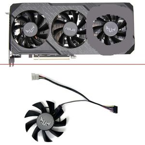 3 stuks 75 mm 4-pins koelventilator voor ASUS TUF Gaming X3 RX 5700 XT RX5700 grafische kaartventilator FD8015U12S GPU-ventilator(7PIN)